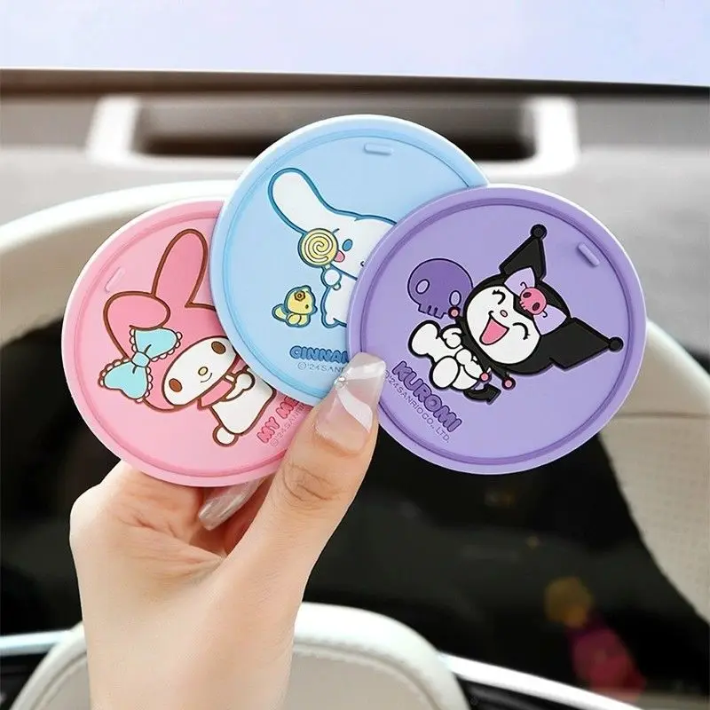 Kawaii Tech Accessories - Tapete antiderrapante para copo de água