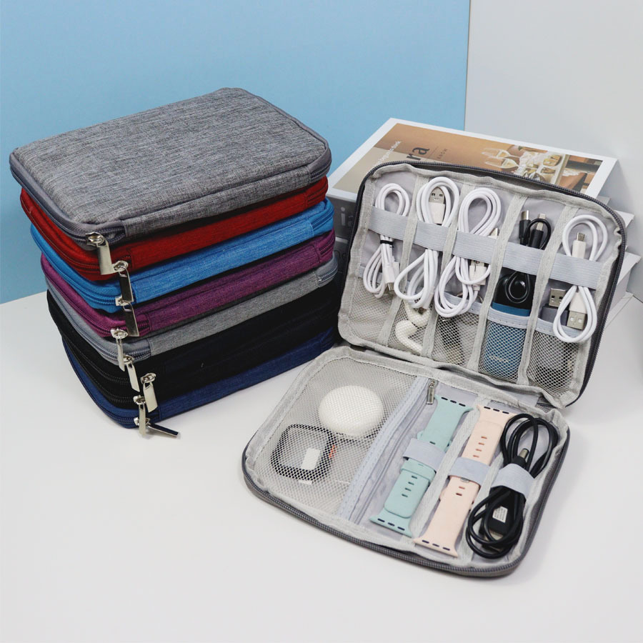 Tech Accessories Travel Organizer Pouch - 1 unidade: estojo organizador de cabos