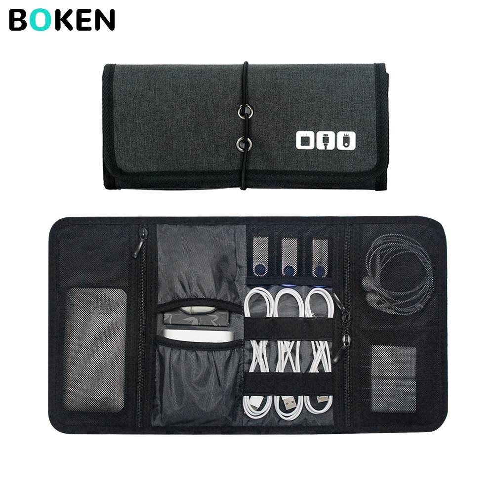 Tech Accessories Travel Organizer Pouch - Bolsa Organizadora de Tecnologia, Estojo de
