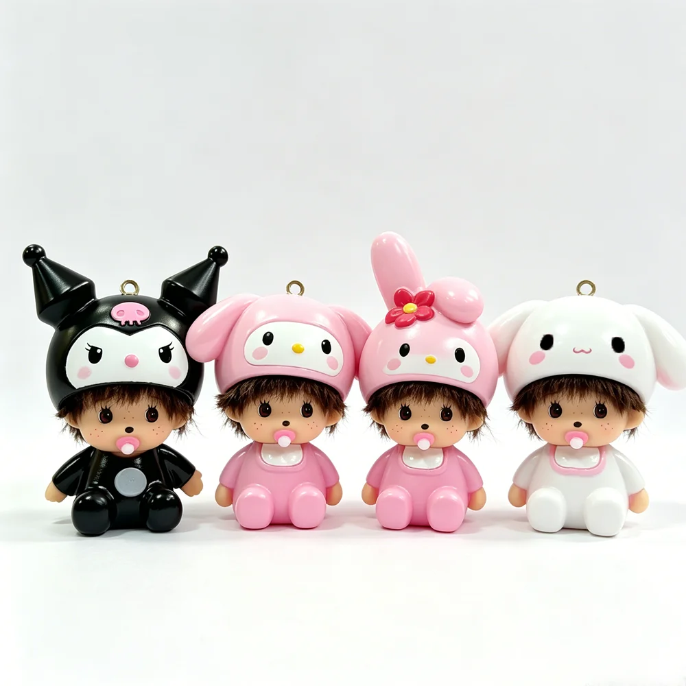 Chaveiro Sanrio Monchhichi 6 p - Kawaii Tech Accessories avaliação e preço
